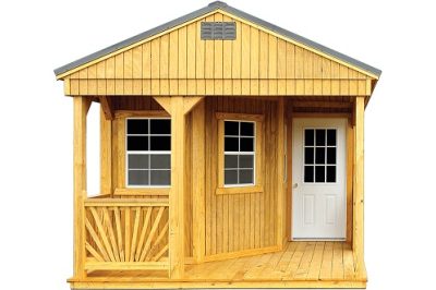 Cache Valley Sheds DELUXE PLAYHOUSE PACKAGE OHB