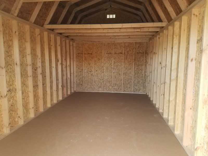 #19 10X16 Lofted Barn Shed