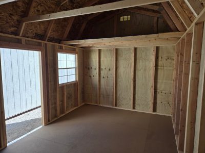 #2  10X16 Side Lofted Barn Shed