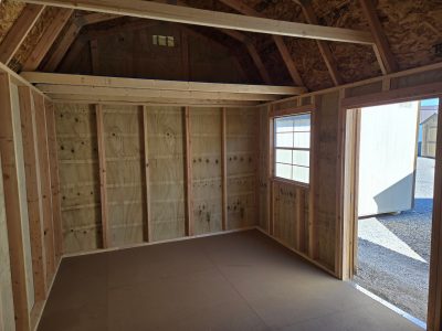 #2  10X16 Side Lofted Barn Shed