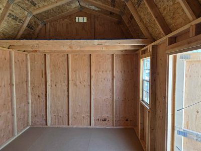 #23  10X16 Side Lofted Barn Shed