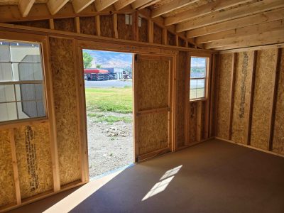 #12  12X16 Side Gable Shed