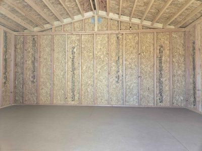 #12  12X16 Side Gable Shed