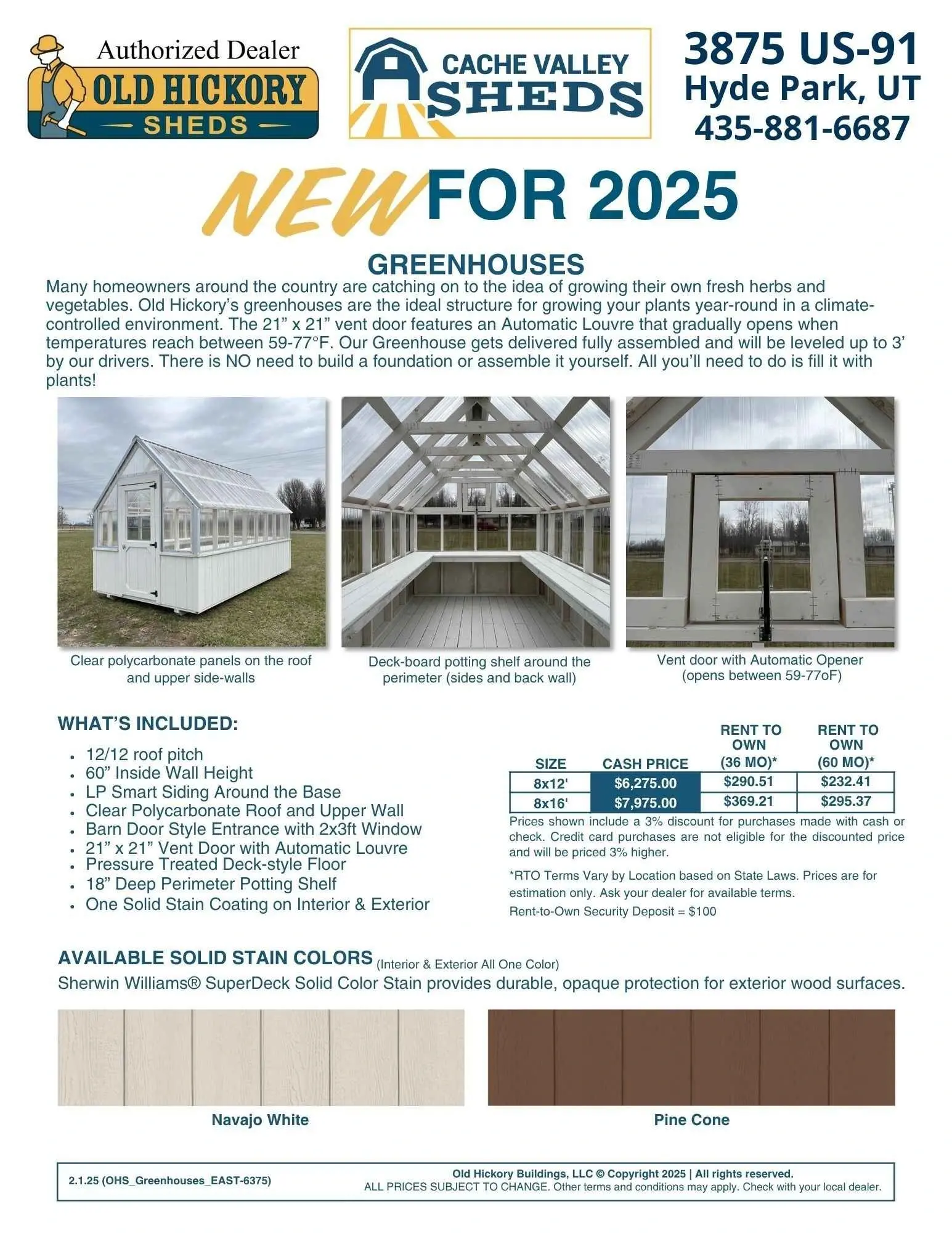 Cache-Valley-Sheds-Greenhouse-Price-Guide-