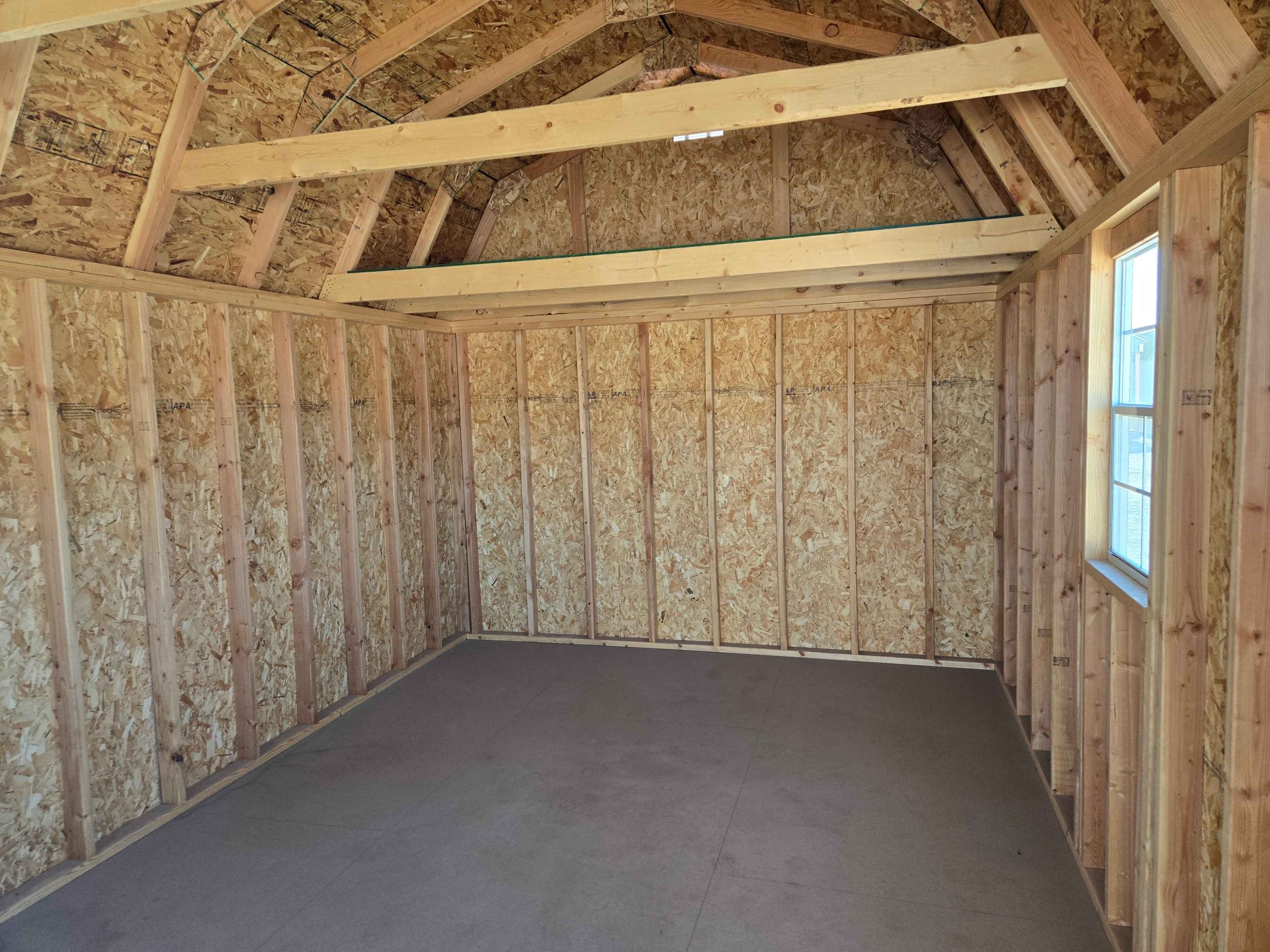 #36 12X28 Deluxe Playhouse Lofted Barn Shed