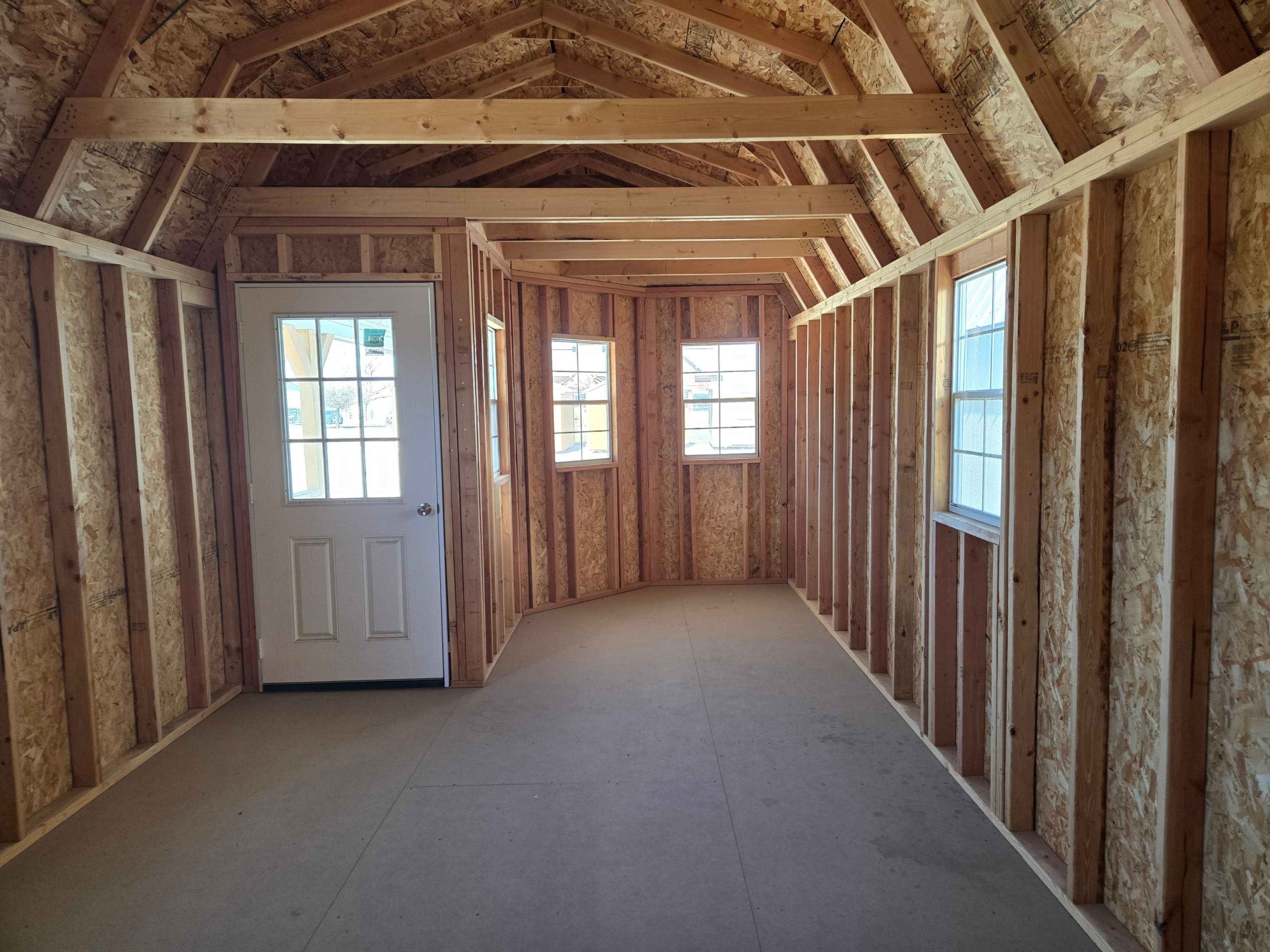 #36 12X28 Deluxe Playhouse Lofted Barn Shed