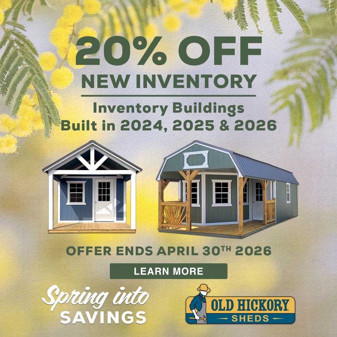 20% Off Inventory Sale April 2026