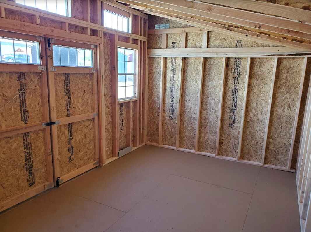 #30 10X16 Single Slope Shed